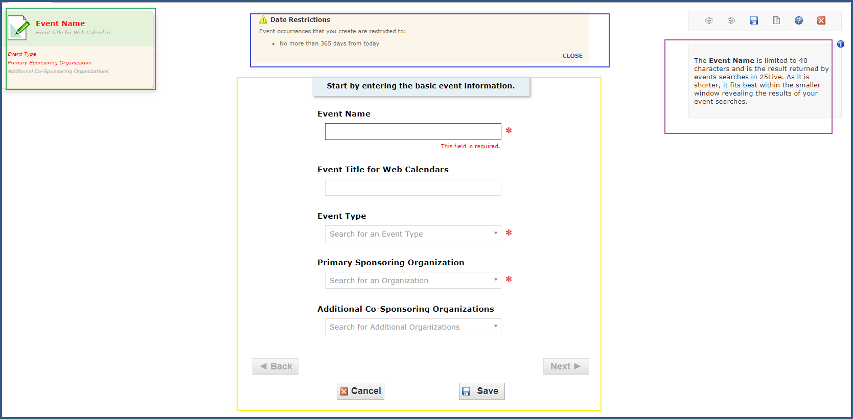 Create Event 2 Create Event 2